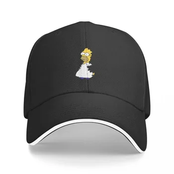 Homer in 헤지 밈 클래식 티셔츠, 야구 모자, 볼 캡, 빈티지 스포츠 모자, 태양 모자, 남녀공용