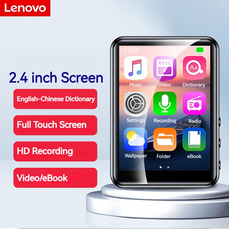 LenovoB611WirelessPortableFullScreenMP3PlayerUltraThin