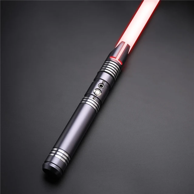 RGB Metal Lightsaber Laser Espada Sabre De Luz Sword Rave Weapon 12 Colors Change 5sets Soundfonts Force FX FOC Blaster Toy 5