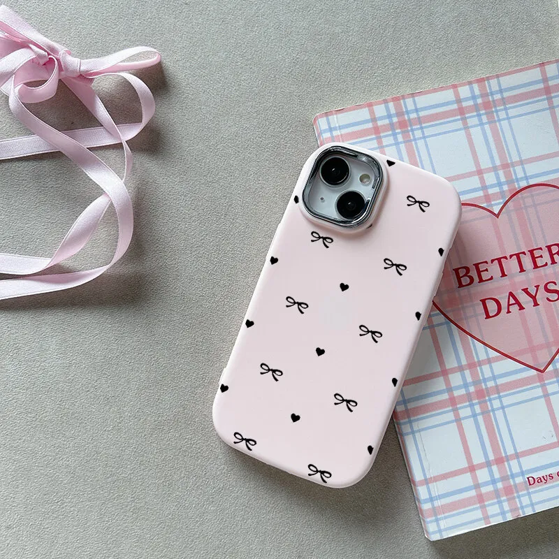 3D Bow Design Candy Phone Case