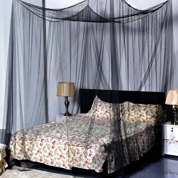 Moustiquaire panoramique à quatre portes, filet anti-insectes pour l'extérieur, location de lit en maille respirante, auvent pour la maison, les patios, le Camping 1