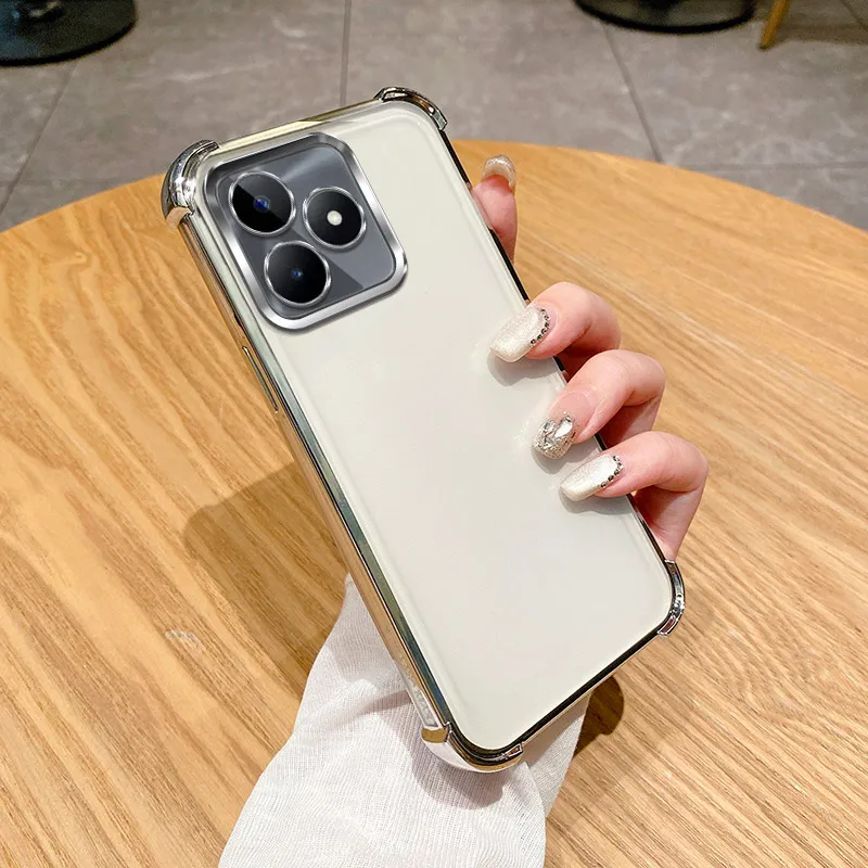 Shookproof Plating Back Cover with Enhanced Protection