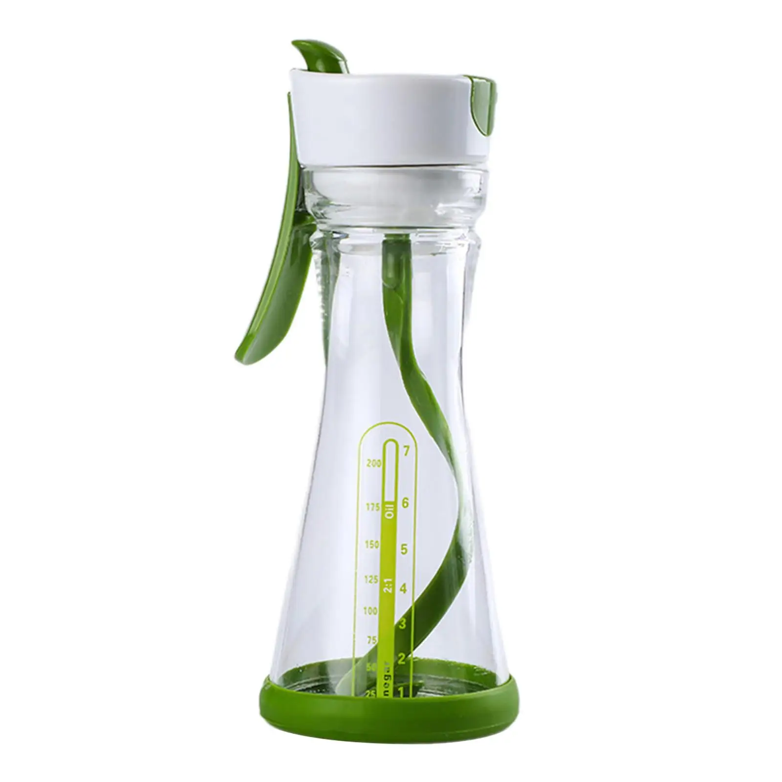 Salad Dressing Shaker Easy Pouring Leakproof 200ml Homemade Vinaigrette Convenient Container Salad Dressing Mixer Sauces Mixer