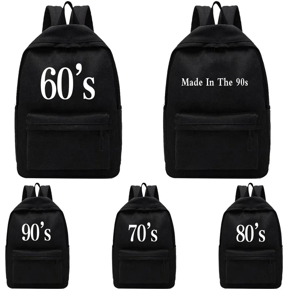 

Multifunction Double Zipper Women Backpack 60-90 Years Teenager Girl Laptop Backpack Student Shoulder Bag Korean Style Schoolbag