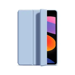 Premium Silicone Tablet Case - Universal Fit for iPad Pro, Air, and More (Ice blue)