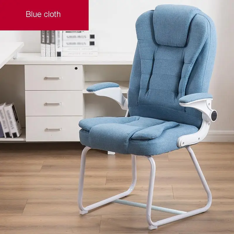 blue cloth bow stand