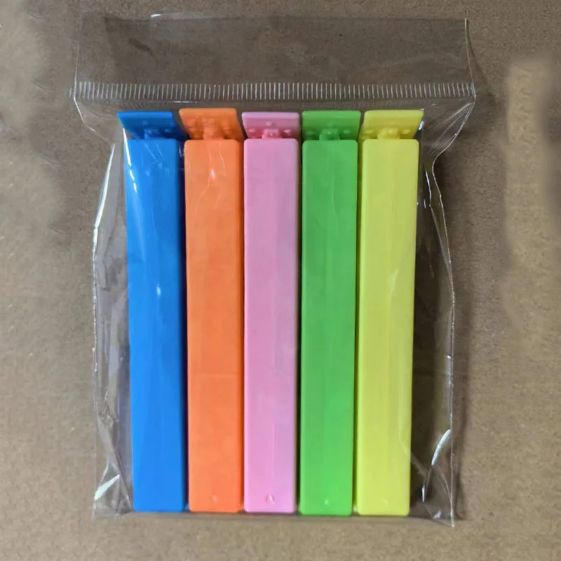 Vibrant Snack Bag Sealers - Durable and Freshness-Preserving Kitchen Clips