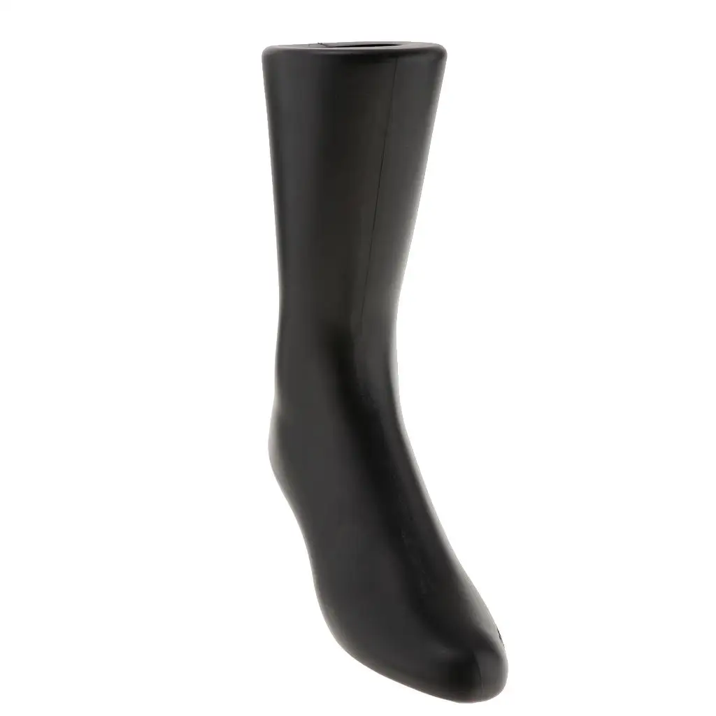 Manichino per Piedi Maschili in PVC, Modello di Piede Finto in Plastica con Base Magnetica per Esposizione di Calzini e Cavigliere, Uso Commerciale - immagine 5