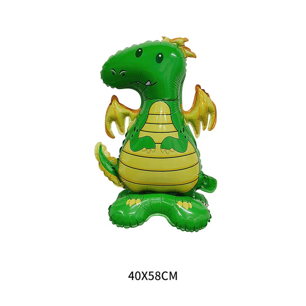 1/3/5 stücke Stehenden Dinosaurier Tier Ballons Wald Party Dreieckigen Drachen Pterosaurier Krokodil Ballons Kinder Geburtstag Geschenke – Detail 9