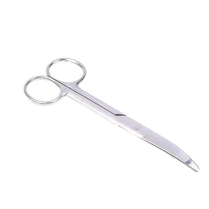 Description Picture 5 of item1PC Ostomy Bags Scissors Round Head Curved Design for Prevent Puncturing Of The Bag Body Medical Scissors Stoma Care Accessories