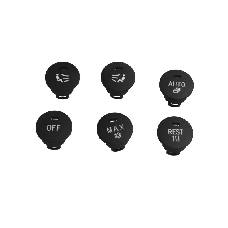 BMW 5 시리즈 E60 520 523 에어컨 패널 스위치 단추 중앙 손잡이 커버, 최대 자동 꺼짐 레스트 시트 61319250196, 1-3 개