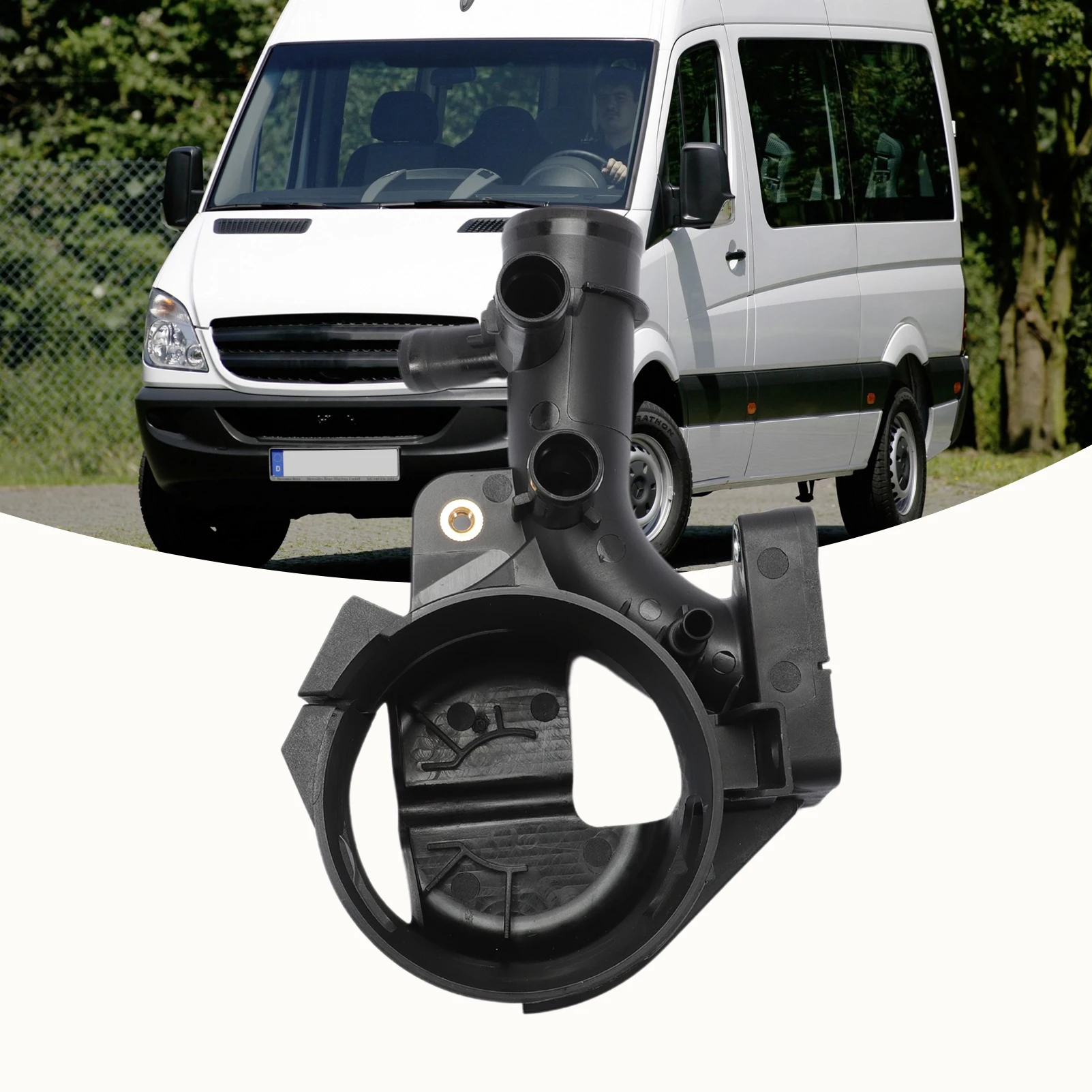 Water Outlet Fuel Filter Housing For Mercedes Sprinter W906 W907 Vito W447  Viano W639 E-Class C-Class S-Class GLC GLE 6512006000 - AliExpress