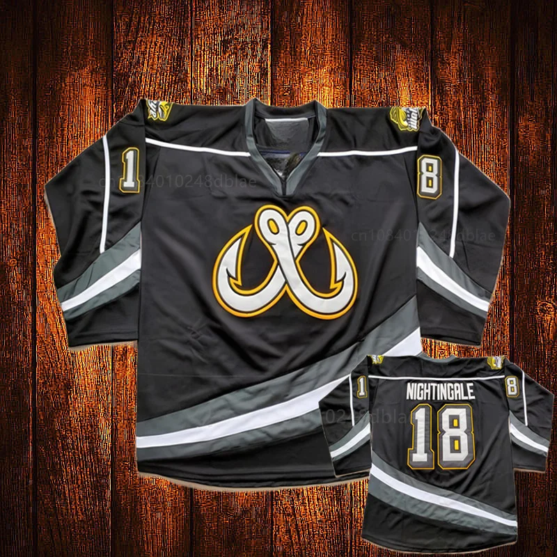 Vintage Toledo Walleye A.J. Jenks Nightingale Embroidery Stitched Hockey Jersey Youth Kids Adult Any Size And name 70