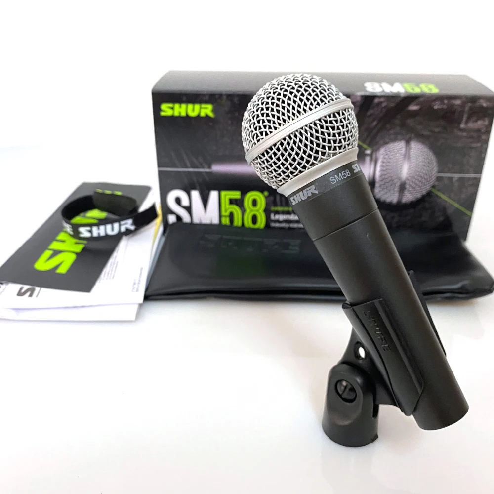 유선 카디오이드 다이나믹 마이크, PC 녹음, 게임, 노래, 거실 노래방, 58 SM 마이크, sm58lc