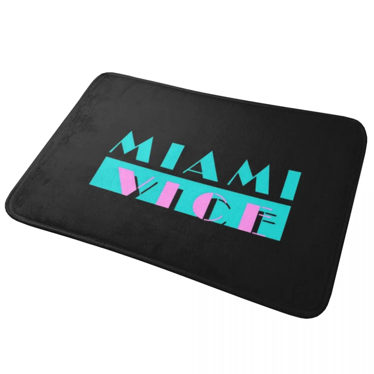 

Miami Vice Doormat Non-slip Super Absorbent Bathroom Floor Mats Home Entrance Rugs Kitchen Living Room Carpet Outdoor Footpad