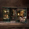 NEW DIY Magic House Wooden Doll Houses Miniature Building Kits with Furniture Led Lights Dollhouse Toy for Adults Birthday Gifts 4