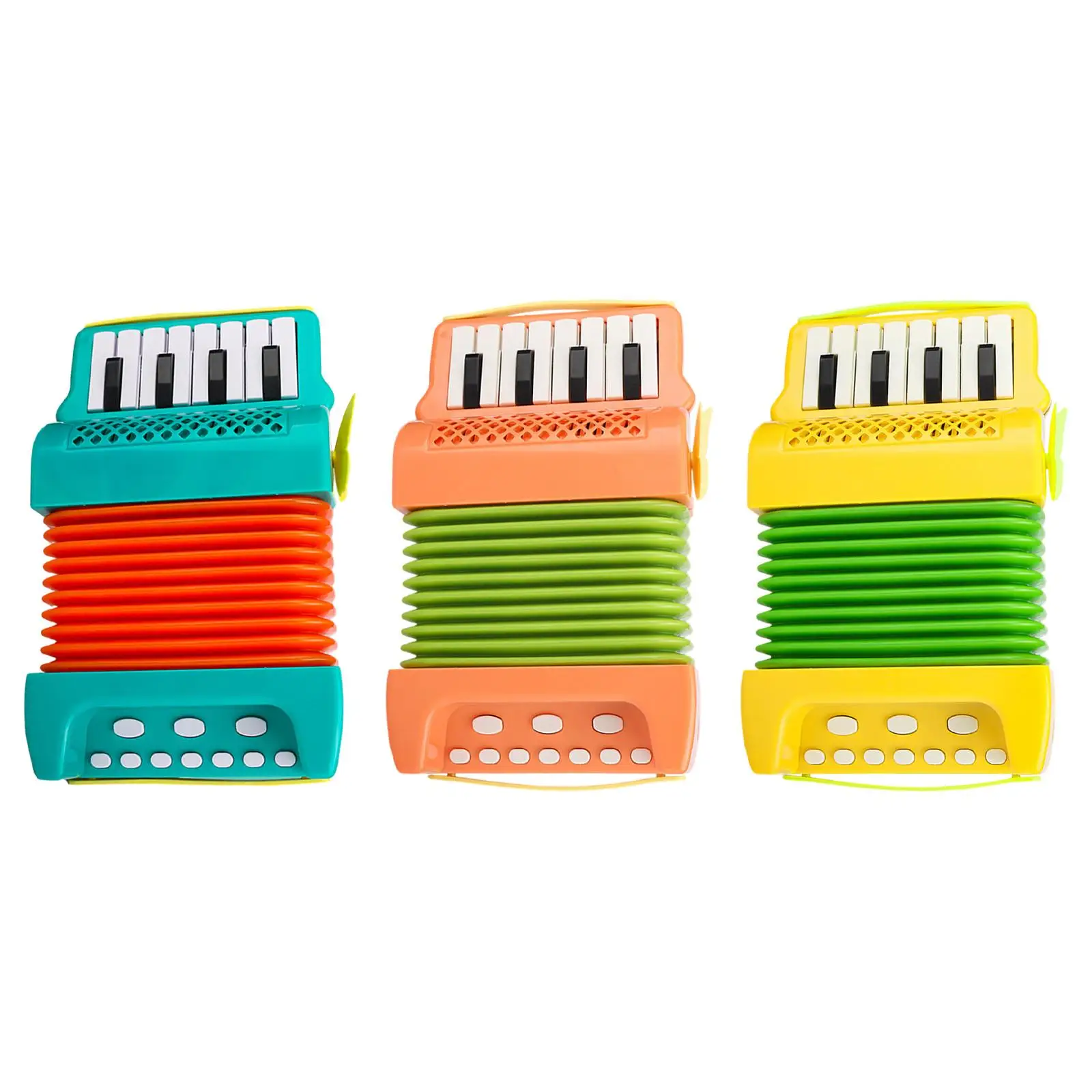 

10 Keys 8 Bass Piano Accordion Music Learning Musical Instrument Music Educational for Beginner Birthday Gift Boys Girls Kids