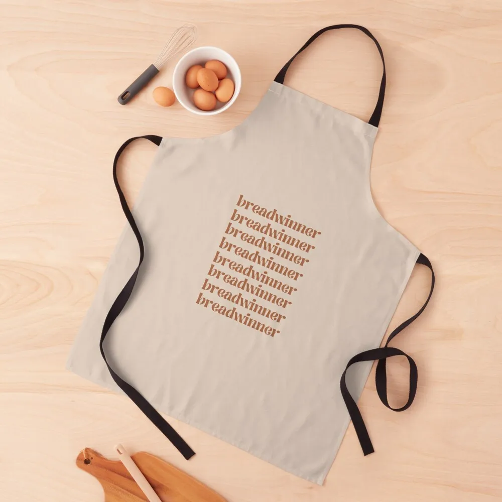 

Retro Breadwinner - Tan Apron professional hairdressing Novelties Kitchen And Home Womens Dresses Apron