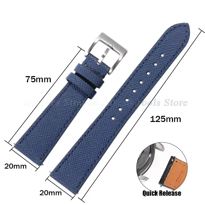 Custom Elegance Stainless Steel 20 mm Watch Band SGEF37P1_K0007958