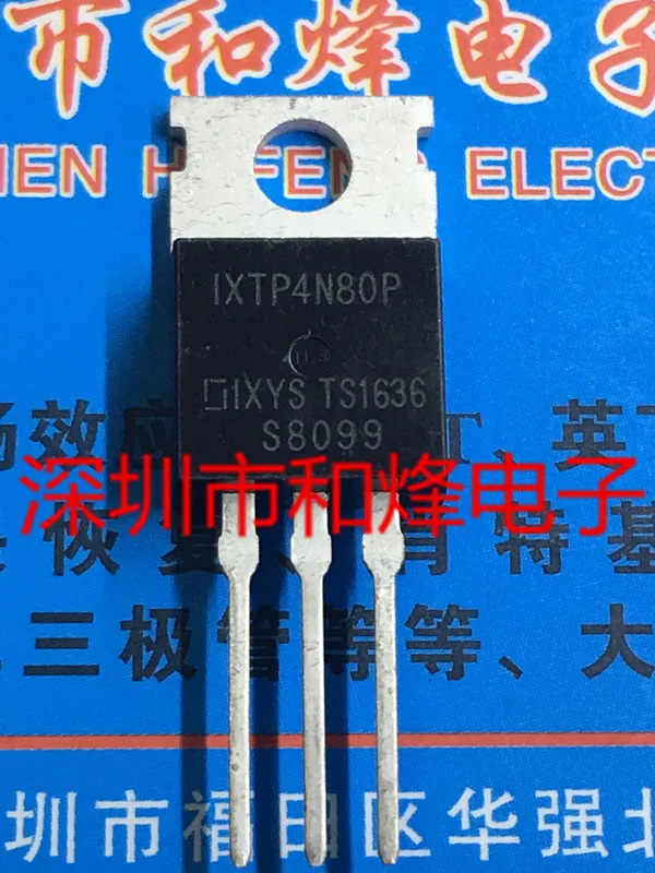 

5PCS-10PCS IXTP4N80P TO-220 800V 3.6A On Stock New And Origjnal