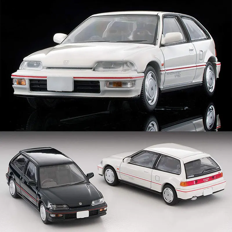 

Tomytec Tomica TLV N182a/b Honda civic sir-ii jdm Limited edition analog alloy static car toy model gift