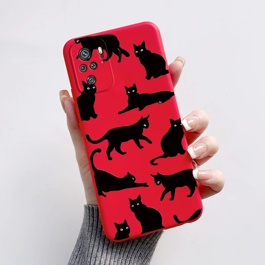 Adorable Panda & Dog Silicone Soft Cover for Xiaomi Redmi Note 10 Series