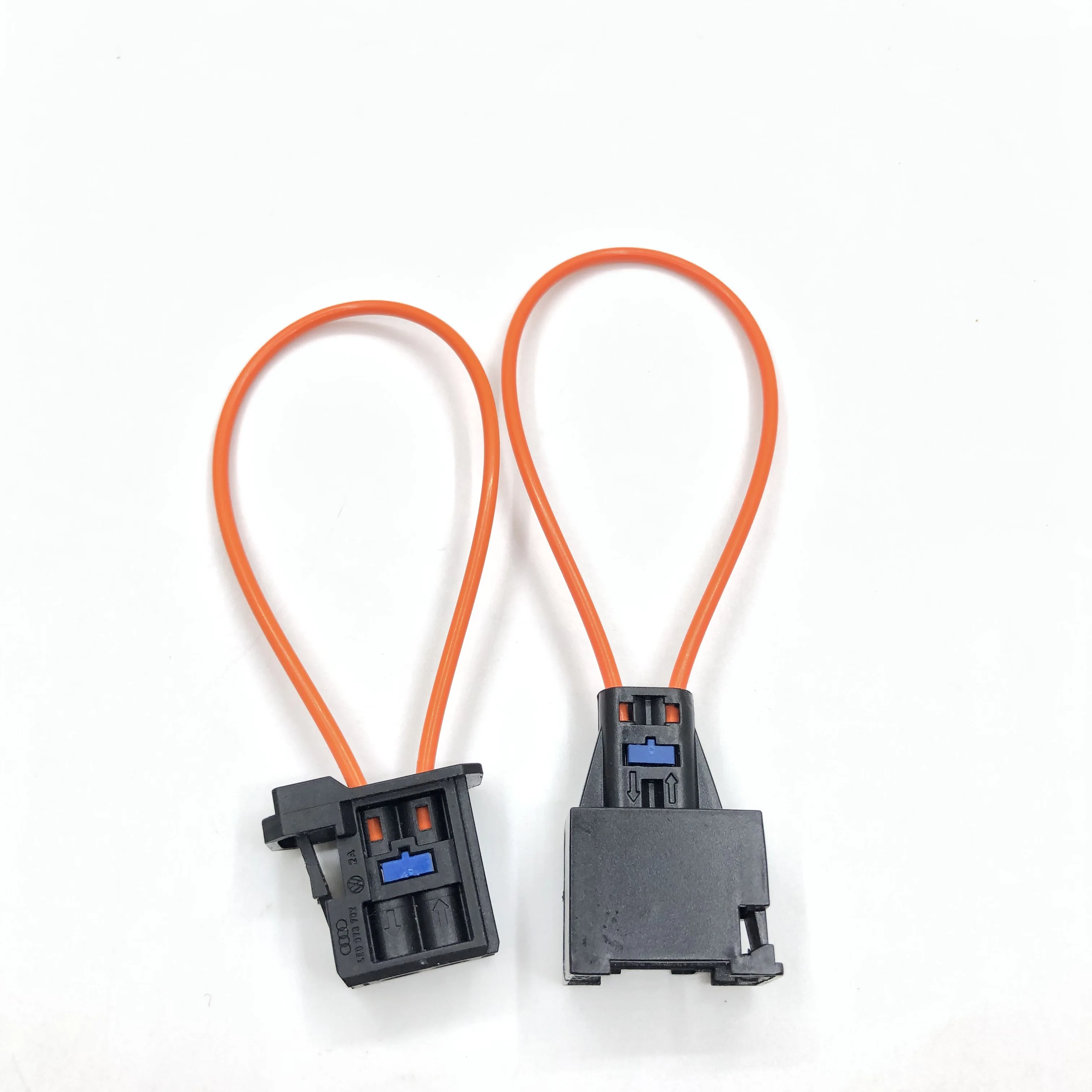 Fiber Optic Cable Male Adapter Loop Bypass For Audi BMW Porsche Mercedes-Benz 1Pc