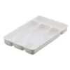Solid Color Tray Spoon Forks Cutlery Separation Finishing Rack Uncovered Kitchen Tools Drawer Organizer для кухни полезные вещи 2