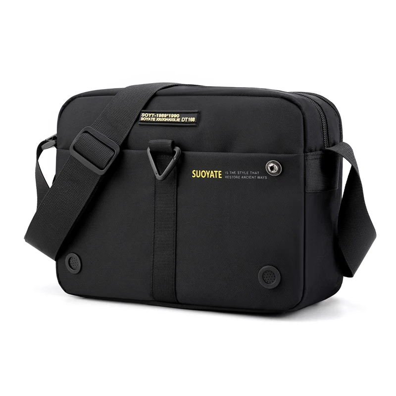 Men's casual crossbody bag - multi pocket adjustable shoulder bag, suitable for daily use, travel, and outdoor activities