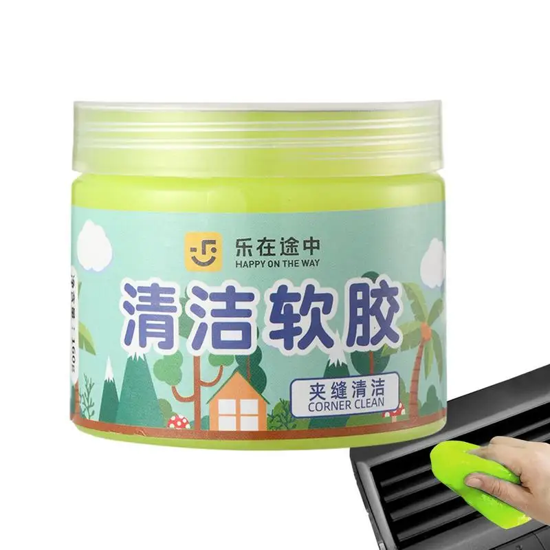 

Car Interior Cleaning Mud Keyboard Cleaner For Auto Interior Car Crevice Air Vent Detailing Cleaner Car Interior Reusable Gel