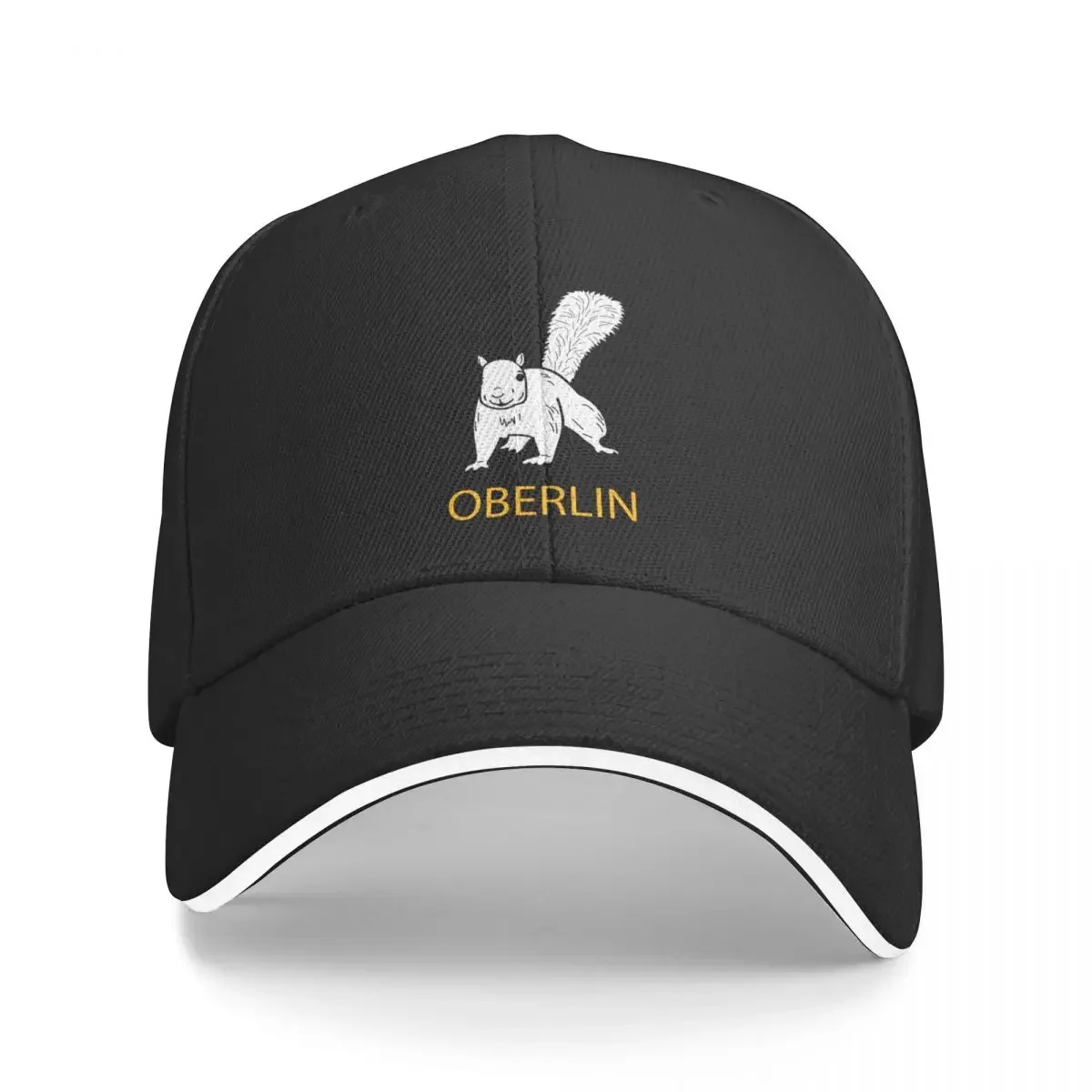 

Cute Oberlin White Squirrel Baseball Cap Icon Rave For Men Women's