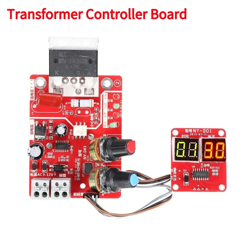 Spot Welder Controller 40a 100adjustable Time Current Spot Welder