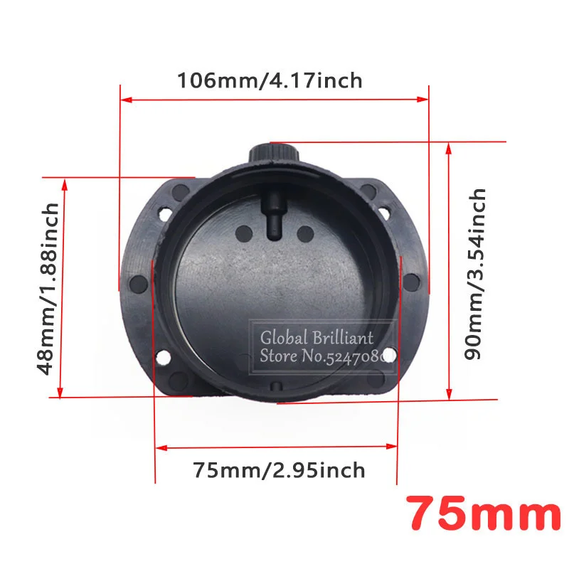 60/75/90mm Car Heater Ducting Reducer Exhaust Pipe Hose Tube Connector Heater Ducting Pipe Joiner For Webasto Eberspacher