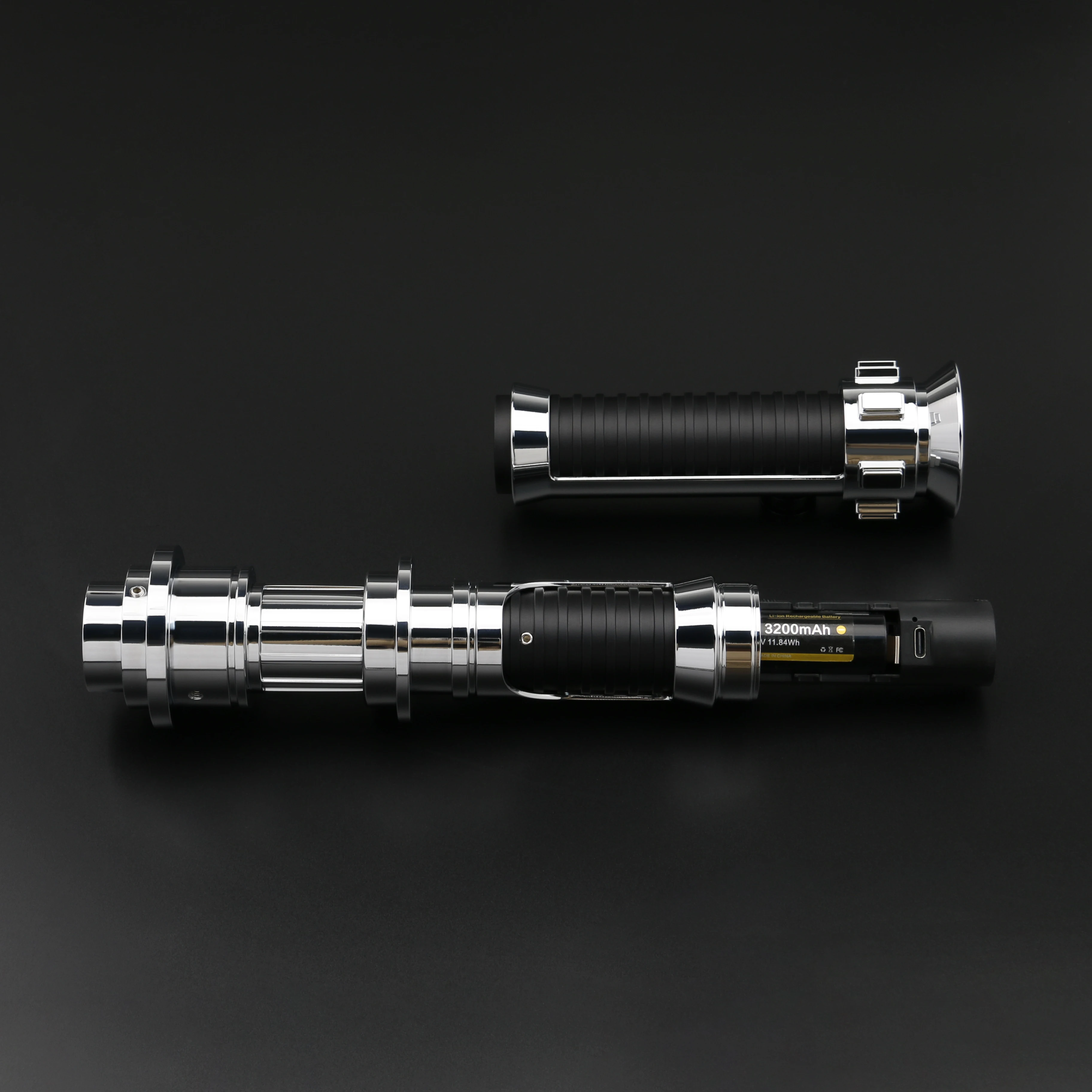 Saberforge Katana Mk4 Neopixel ★ ライトセーバー Katana Inspired Neopixel Lightsaber with Flat Blade – SUPERNEOX®
