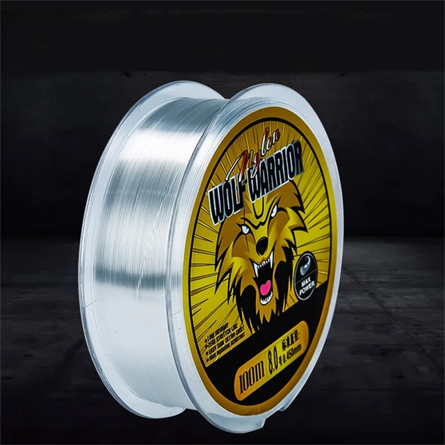 Outdoor Reservoir Fishing Line Transparent Monofilament Nylon