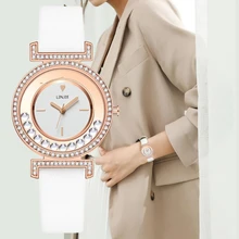 

Fashion Exquisite Women Watches 2022 New Simple Diamond Dial Design Ladies Leather Wrist Watch Casual Gifts Clock for Woman