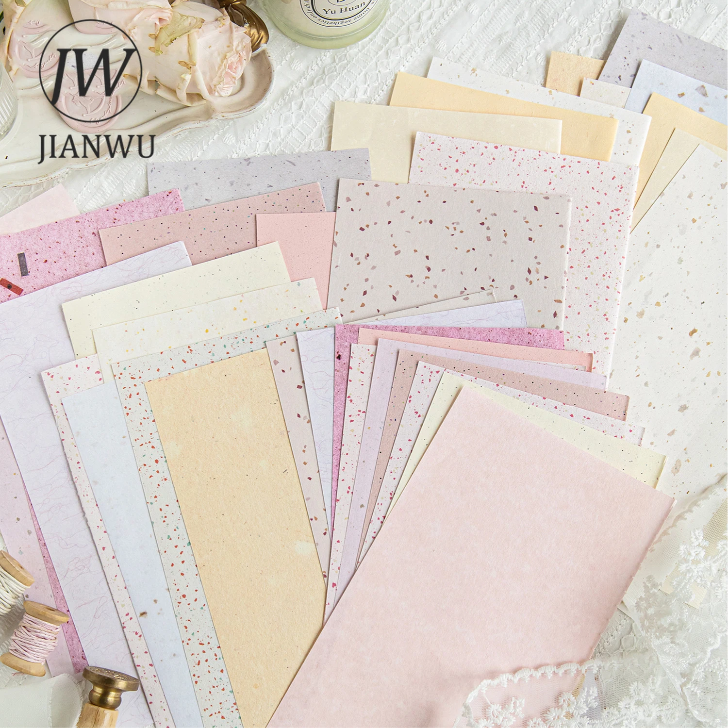 JIANWU Paper Color Ink Series Vintage Patterns Landscape
