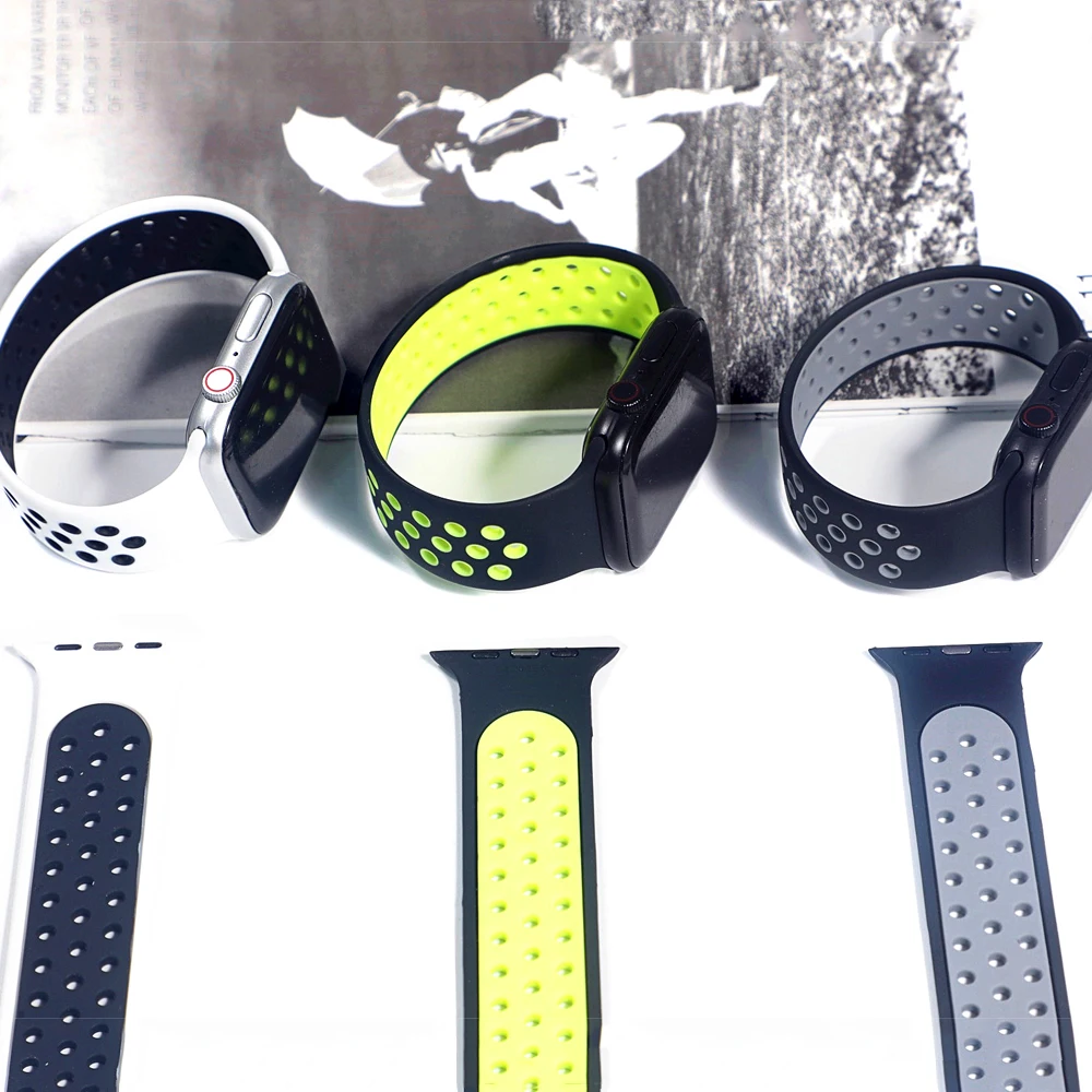 Stylish Silicone Solo Loop Watch Band