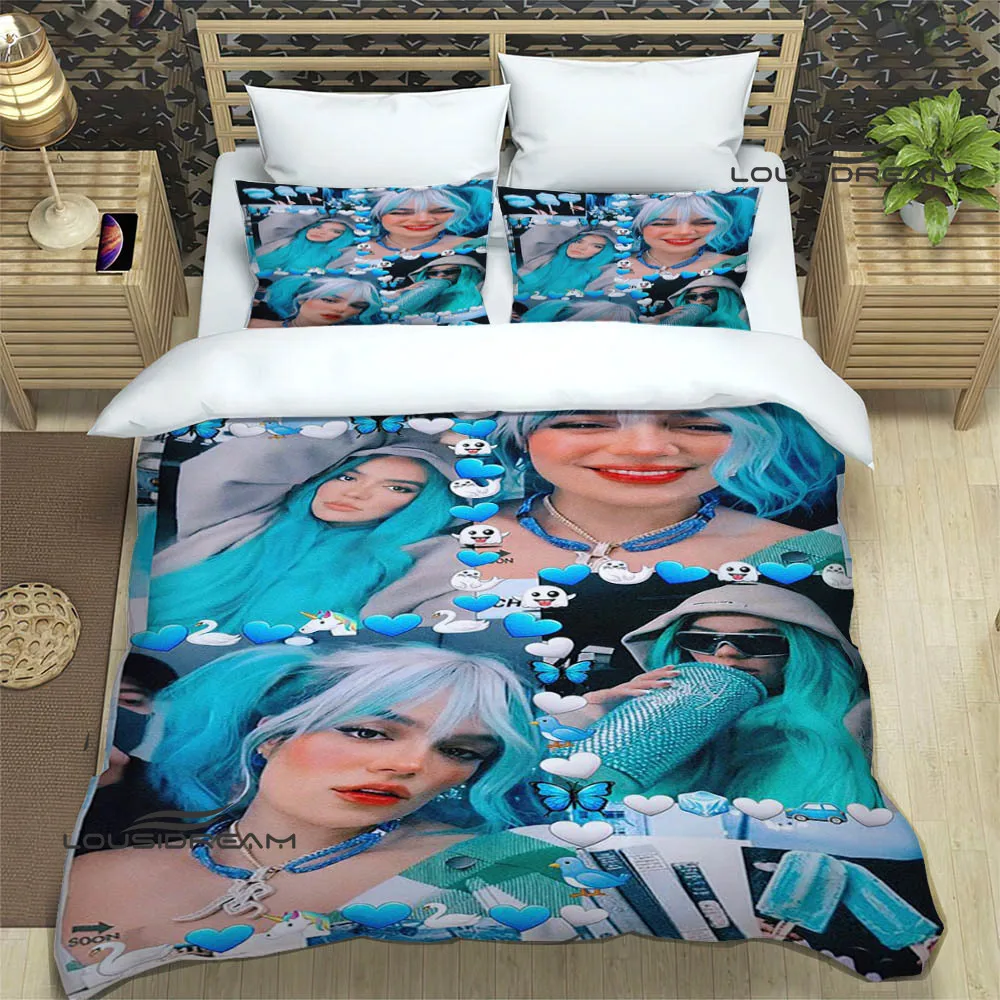 Karol G Fashion printed Bedding Sets exquisite supplies set duvet cover bed comforter set bedding set luxury birthday gift 5