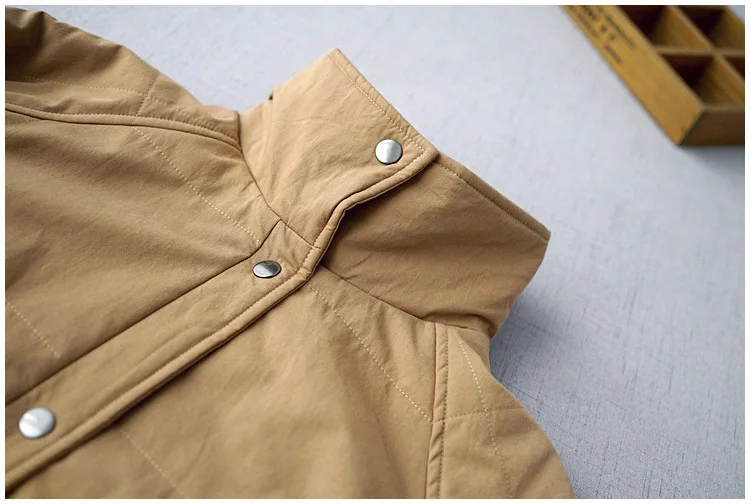 Trendy Quilted Maxi Coat for Women - Stand Collar Button Closure Long Jacket with Side Pockets for Fall Layering