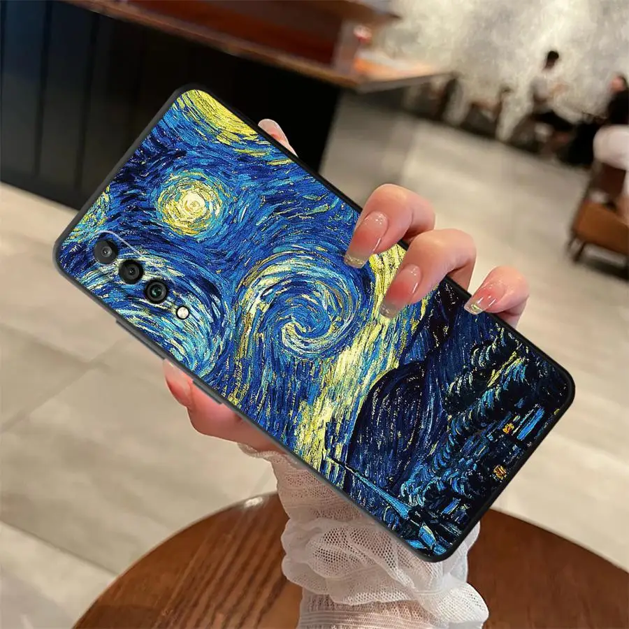 Van Gogh Sunflowers Artistic Soft Phone Case Cover