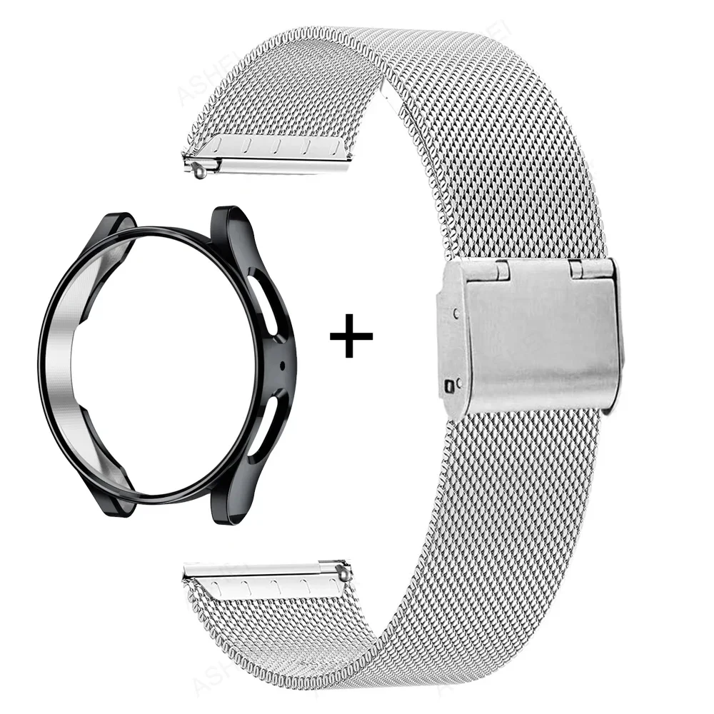 Enhanced Protective Stainless Steel Band with Screen Protector