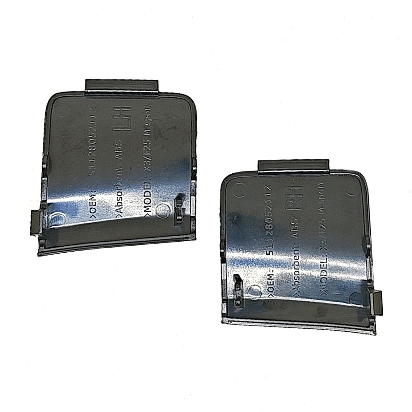 LH&RH Fit 11-17 BMW X3 F25 M-SPORT 18d 18i 20dX 20i 20iX 28iX 30dX 35dX 35iX xDrive sDrive SAV Rear Tow Cover 51128052112