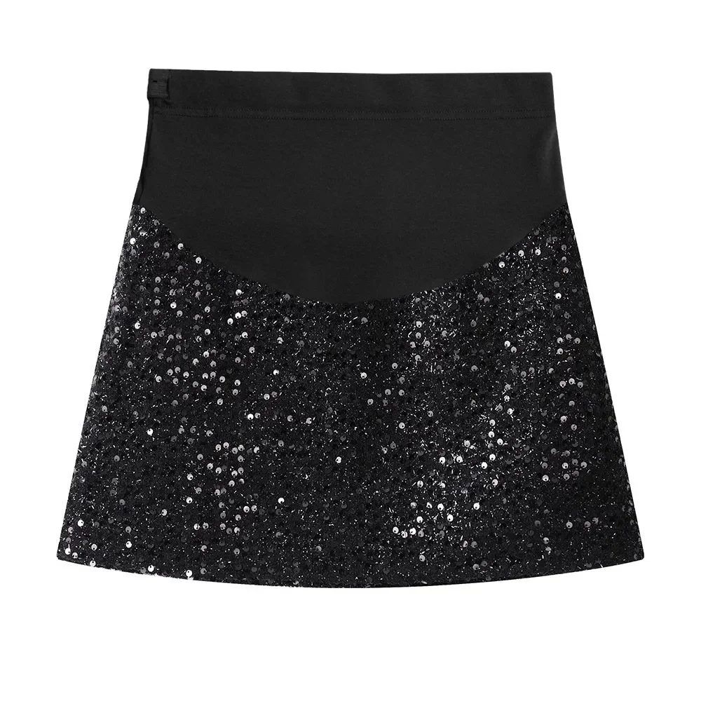 China Origin Maternity Skirt 8371-2# Children's Clothing Footwear And Supplies Category Half-length Skirt for Women