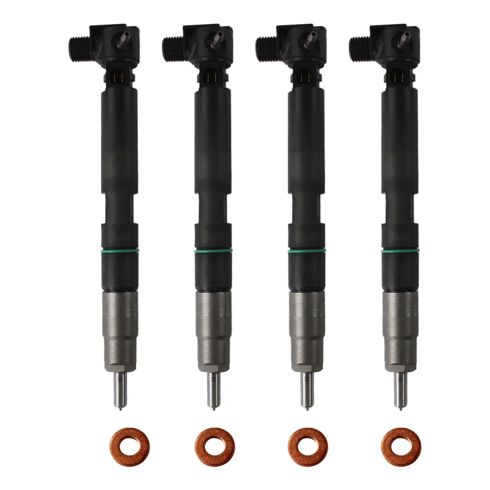 4pcs 28337917 40090300074D Diesel Injectors with Nozzle Copper Seal