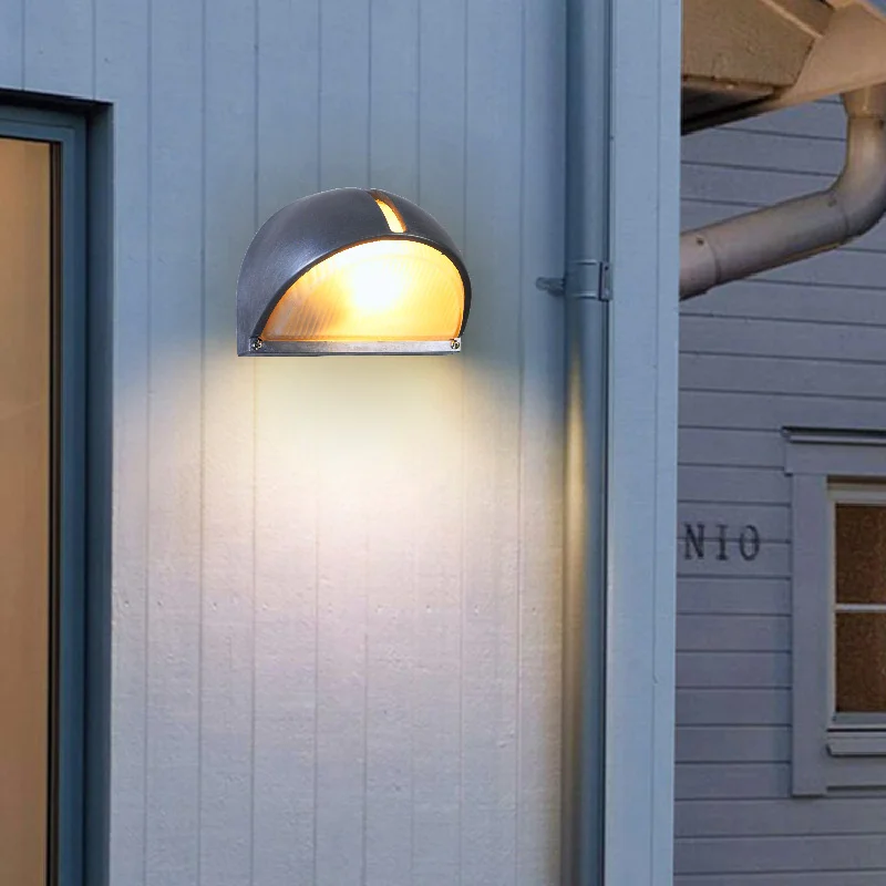 E27 Retro Industrial Outdoor Wall Lights wall light outdoor porch light for Coffee Shop Bar Pub Corridor Stair Vintage Glass Wall Lamp Exterior Lighting
