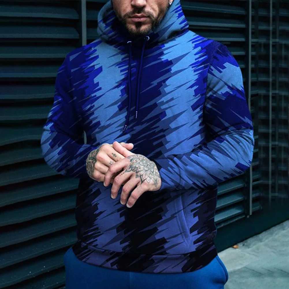 

Comfortable Mens Tops Mens Hoodies Running Sports Streetwear 3D Print Activewear Daily Hooded Sweatshirts Jumper