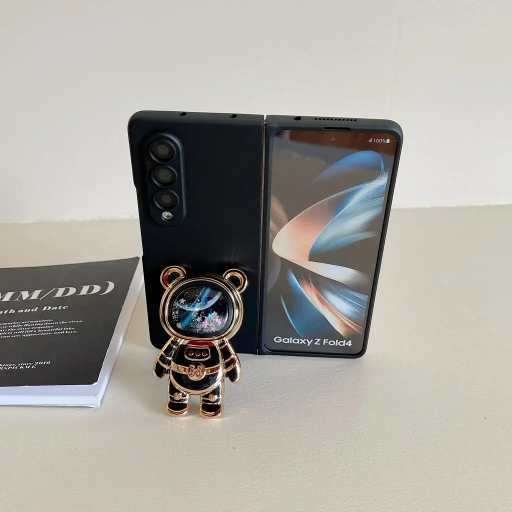 Cute Space Astronaut Bracket Stand Mobile Phone Case