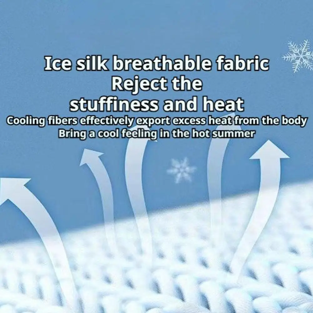 Full Face Mask for Summer Outdoor Cycling Breathable UV Protection Windproof Dustproof Ice Silk Balaclava Motorcycle Headwear