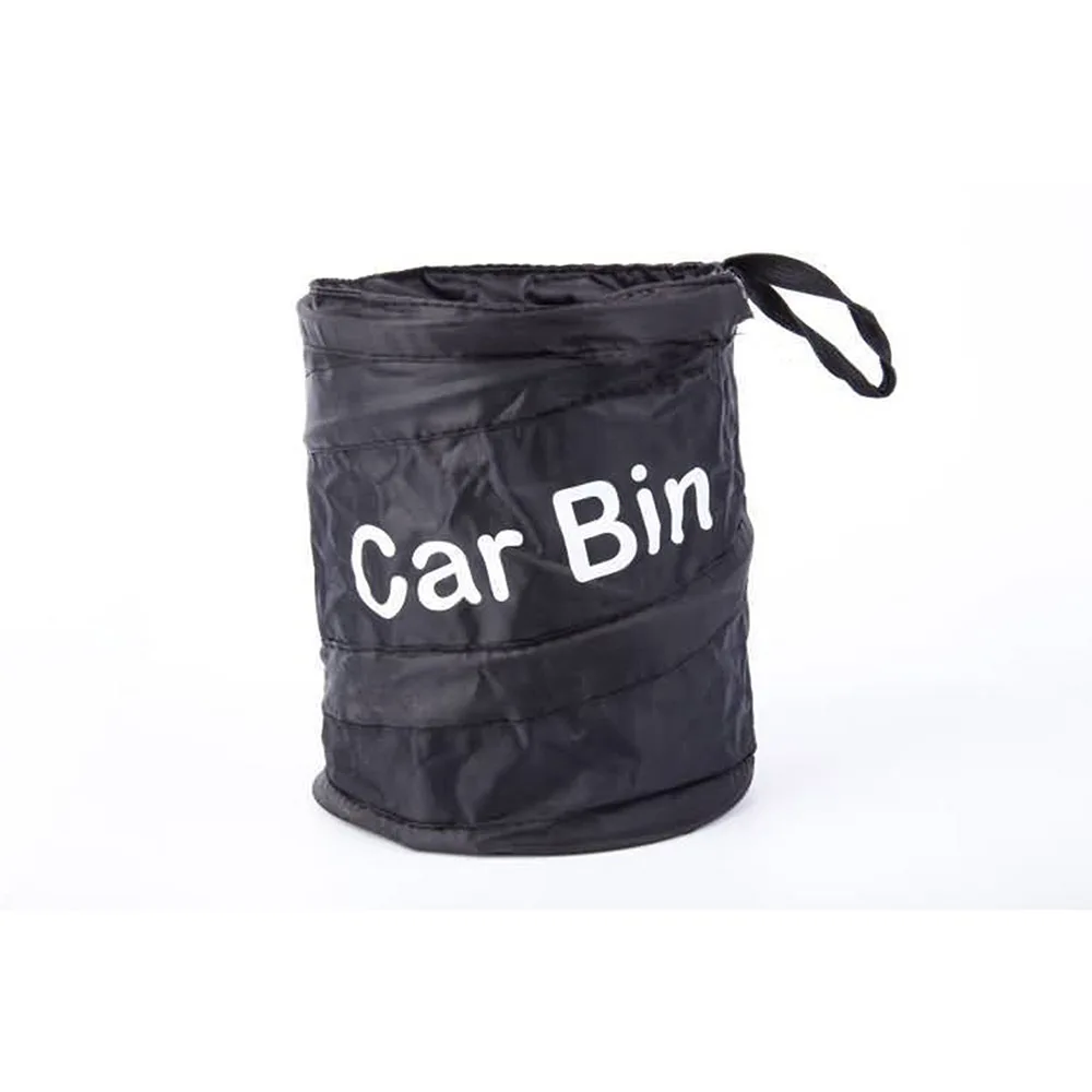 Car Trash Portable Vehicle Garbage Can Foldable Pop-up Waterproof Bag Waste Basket Auto Accessories Interior Car Accessory